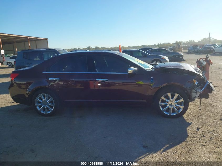 2012 Lincoln Mkz VIN: 3LNHL2JC2CR815377 Lot: 40869988