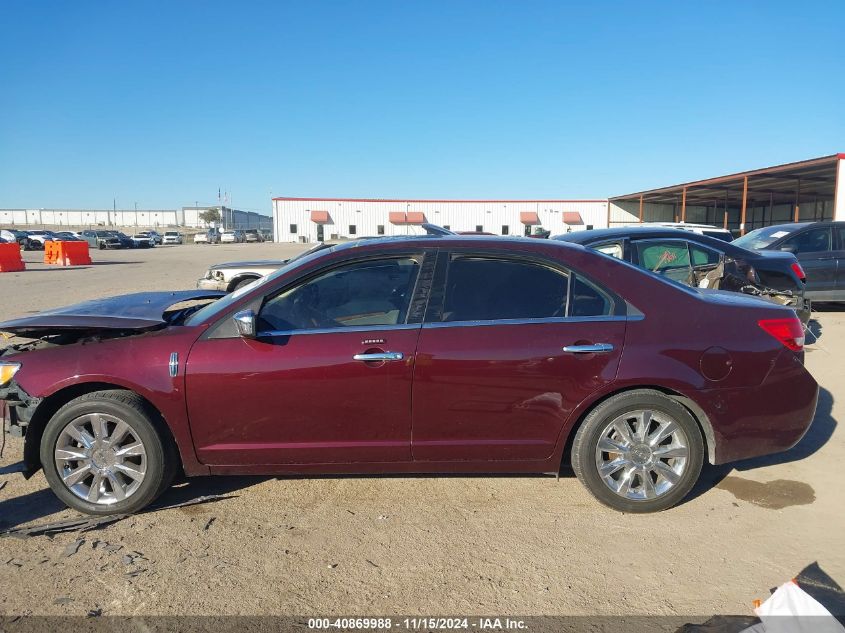 2012 Lincoln Mkz VIN: 3LNHL2JC2CR815377 Lot: 40869988