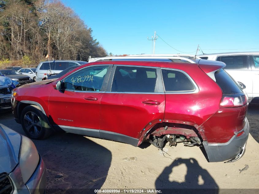 2019 Jeep Cherokee Limited 4X4 VIN: 1C4PJMDX9KD462255 Lot: 40869994