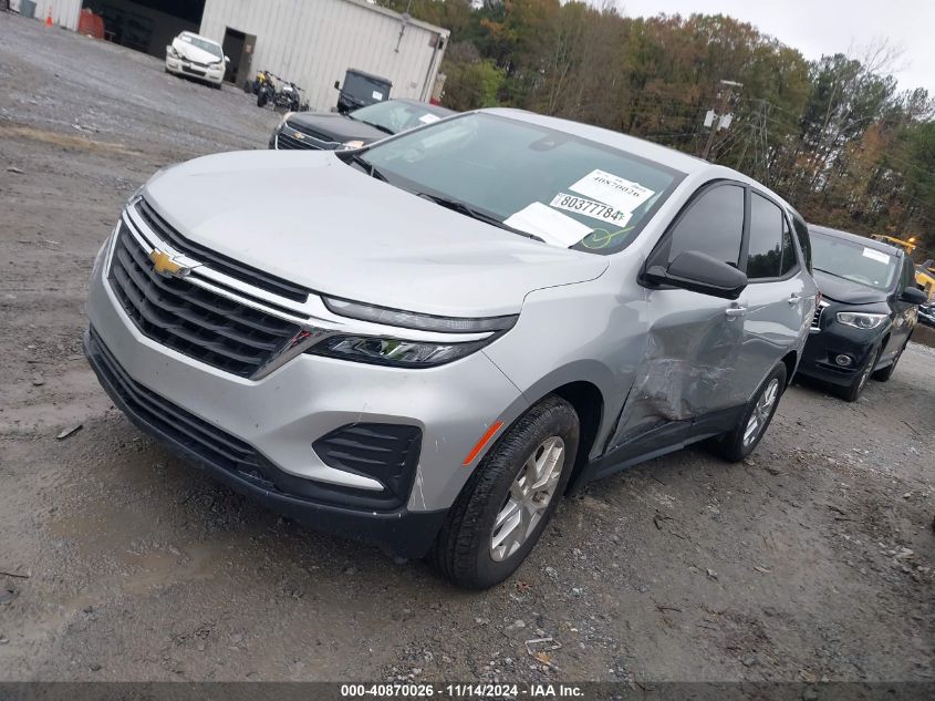 VIN 3GNAXSEV8NS182781 2022 Chevrolet Equinox, Awd Ls no.2