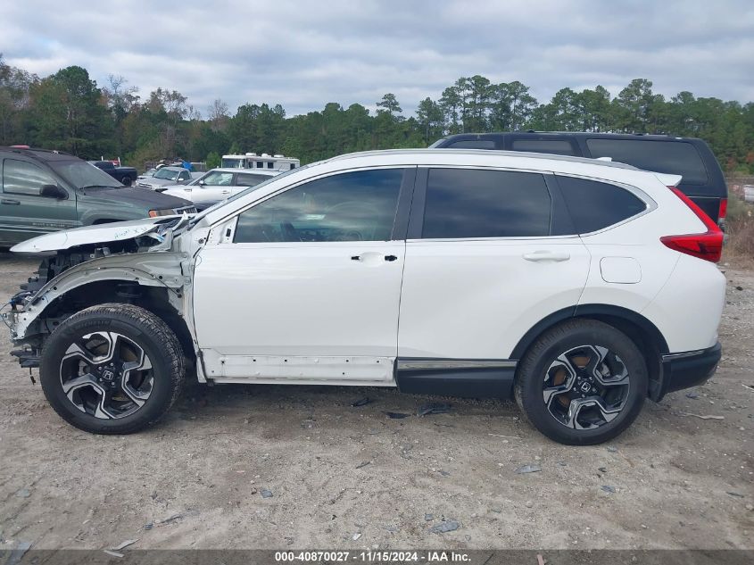 2019 Honda Cr-V Touring VIN: 2HKRW1H91KH505386 Lot: 40870027