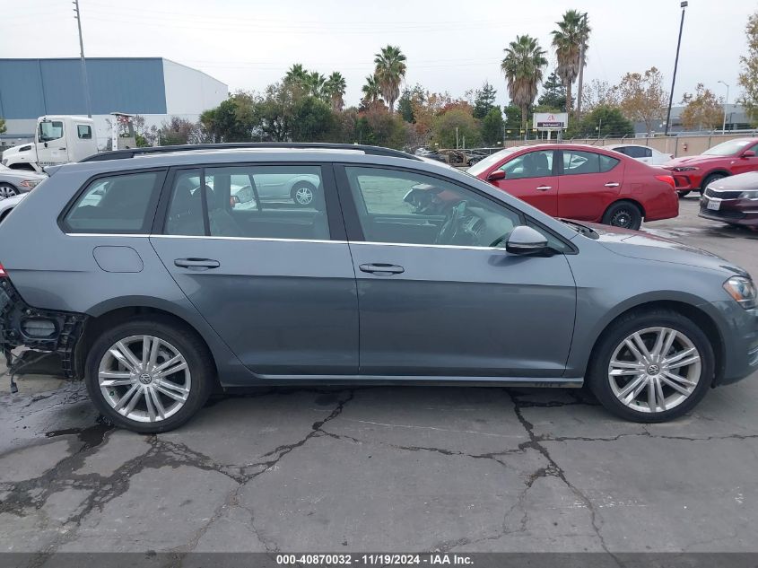 2015 Volkswagen Golf Sportwagen Tdi Se 4-Door VIN: 3VWCA7AU5FM506706 Lot: 40870032