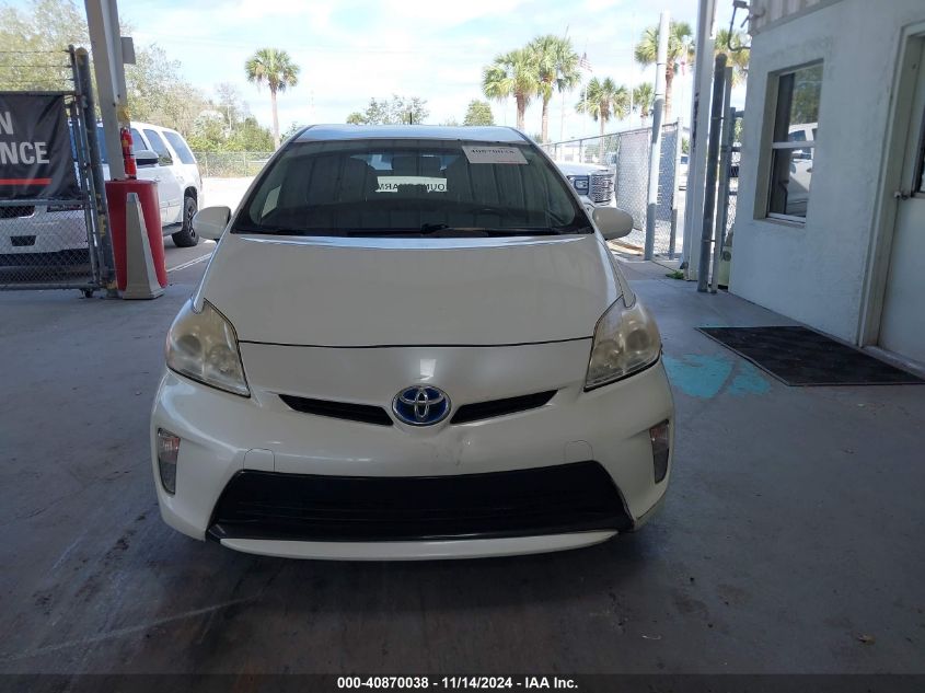 2015 Toyota Prius Two VIN: JTDKN3DU7F0436040 Lot: 40870038