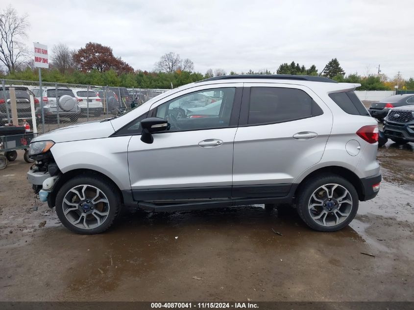 2020 Ford Ecosport Ses VIN: MAJ6S3JLXLC318764 Lot: 40870041