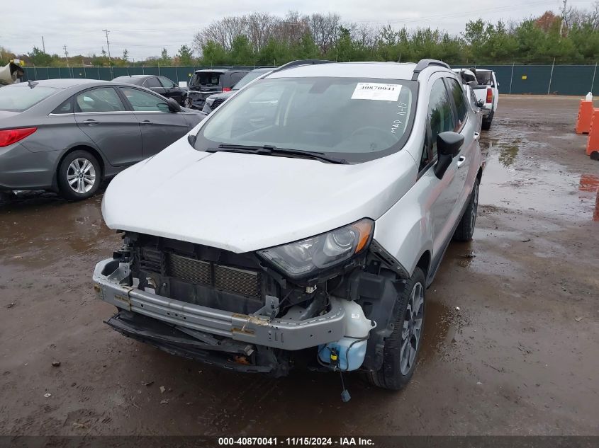 VIN MAJ6S3JLXLC318764 2020 FORD ECOSPORT no.2