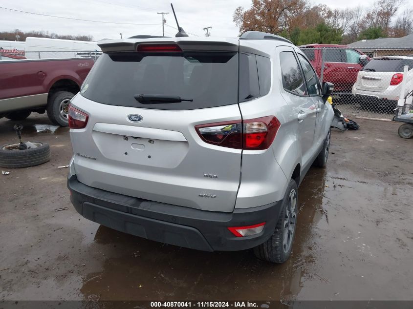 VIN MAJ6S3JLXLC318764 2020 FORD ECOSPORT no.4