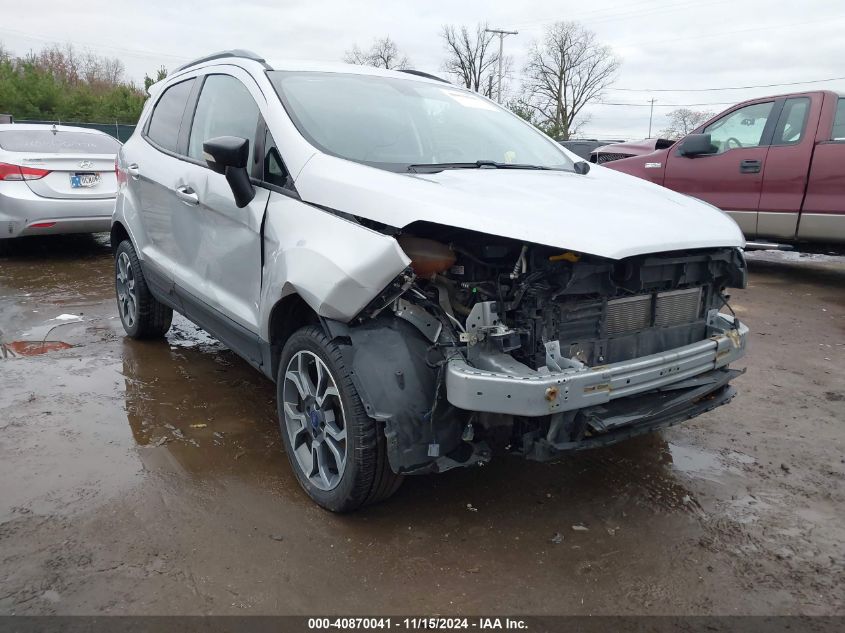 2020 Ford Ecosport Ses VIN: MAJ6S3JLXLC318764 Lot: 40870041