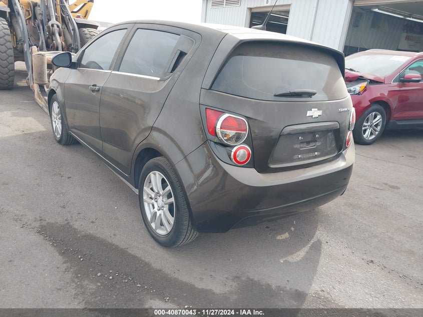 Vin: 1g1jc6sh6d4244194, lot: 41359684, chevrolet sonic lt auto 20133