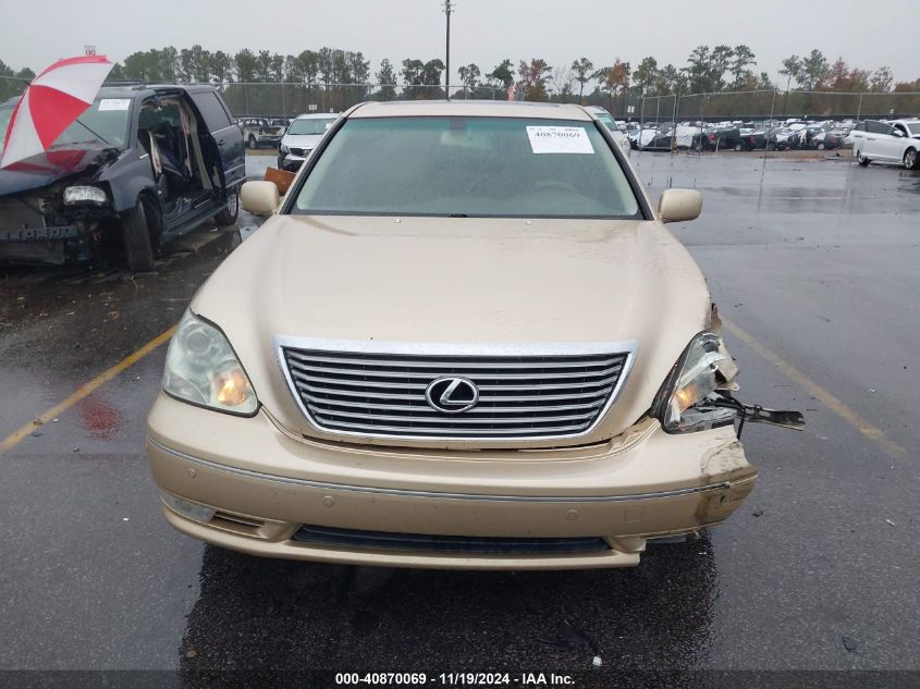 2004 Lexus Ls 430 VIN: JTHBN36F940148238 Lot: 40870069