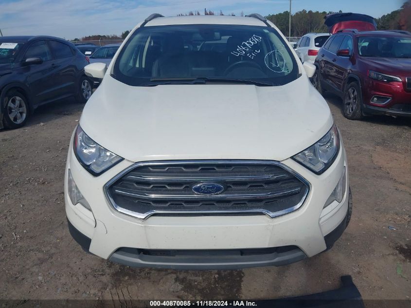 2019 Ford Ecosport Titanium VIN: MAJ6S3KL5KC293933 Lot: 40870085