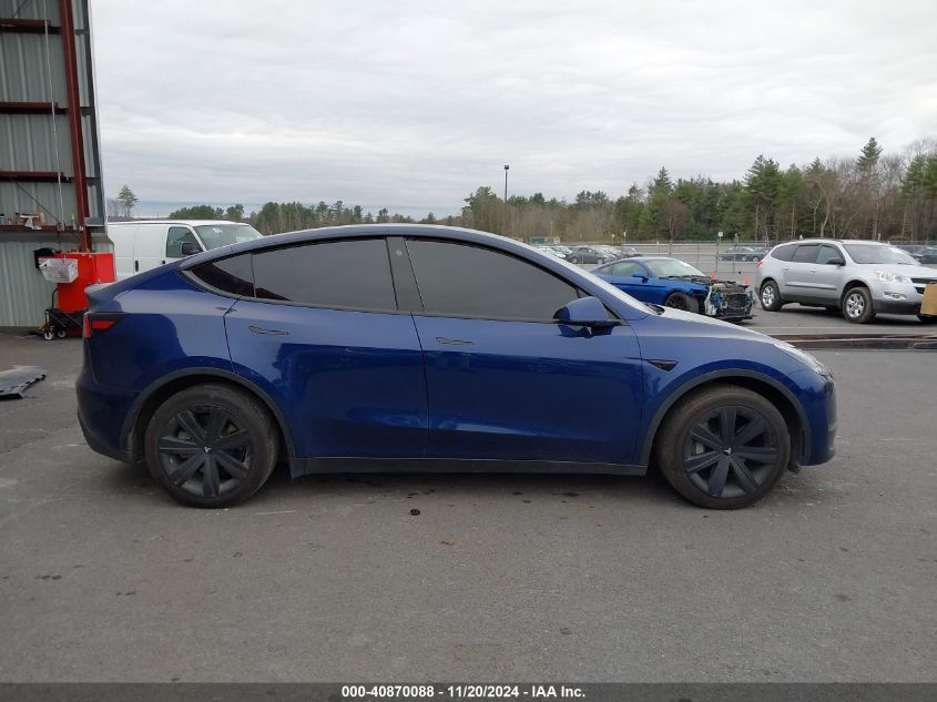 2021 Tesla Model Y Long Range Dual Motor All-Wheel Drive VIN: 5YJYGDEE9MF071120 Lot: 40870088