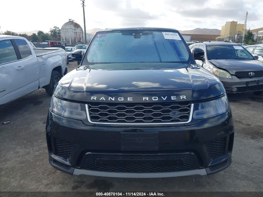 2019 Land Rover Range Rover Sport Se VIN: SALWG2RV2KA419246 Lot: 40870104