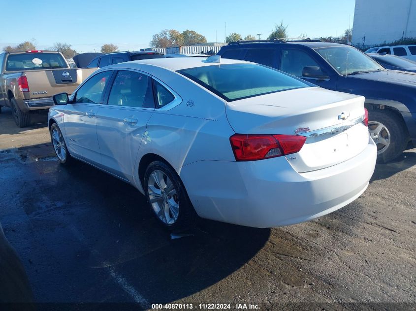 2015 Chevrolet Impala 2Lt VIN: 1G1125S30FU127778 Lot: 40870113