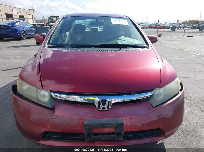 2007 Honda Civic Ex VIN: 1HGFA16867L066072 Lot: 40870125