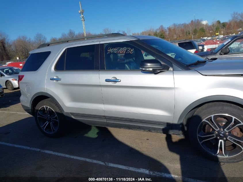 2013 Ford Explorer Sport VIN: 1FM5K8GT3DGC13659 Lot: 40870138