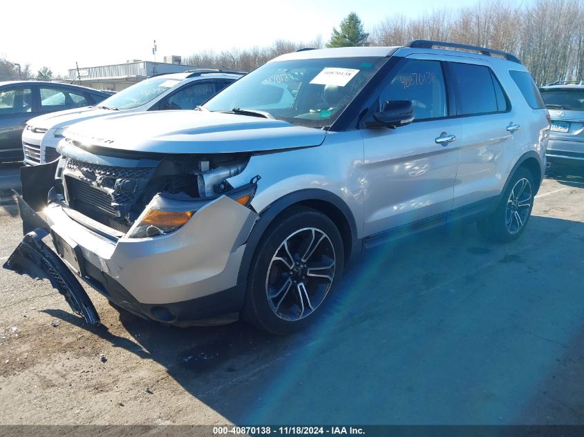 2013 Ford Explorer Sport VIN: 1FM5K8GT3DGC13659 Lot: 40870138