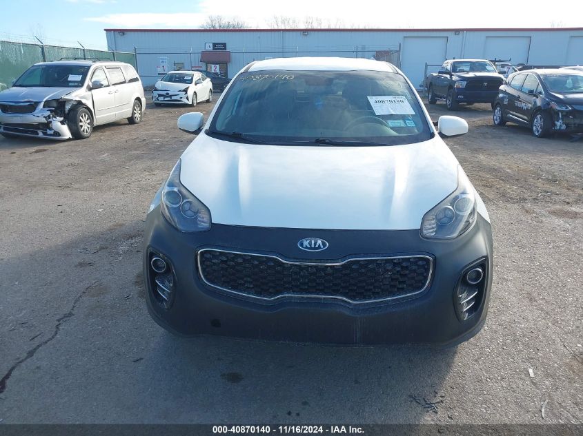 2017 Kia Sportage Lx VIN: KNDPMCAC0H7281118 Lot: 40870140