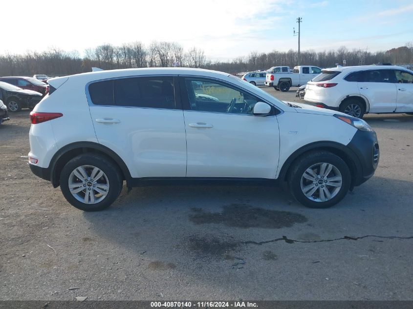 2017 Kia Sportage Lx VIN: KNDPMCAC0H7281118 Lot: 40870140