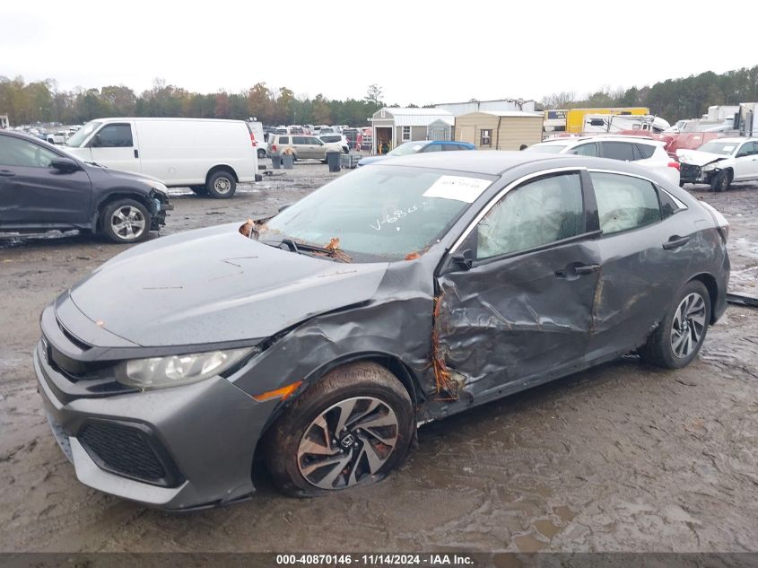 2017 Honda Civic Lx VIN: SHHFK7H25HU206820 Lot: 40870146