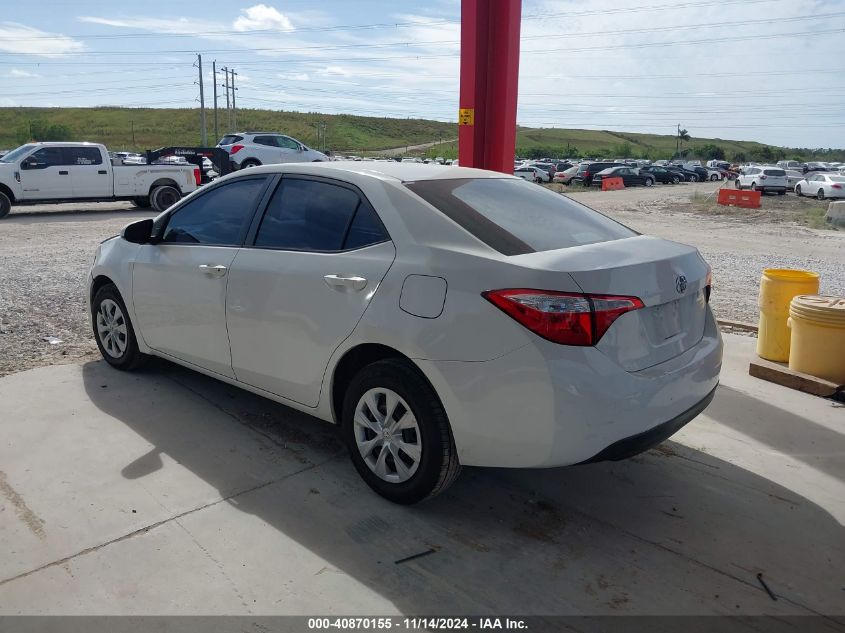 2016 Toyota Corolla L VIN: 5YFBURHEOGP404403 Lot: 40870155