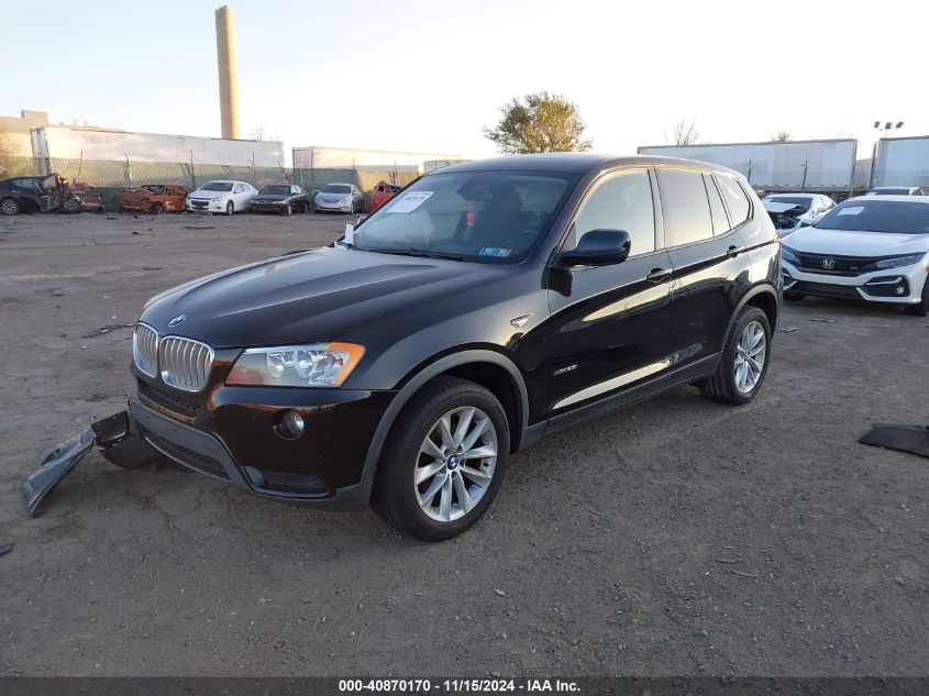 VIN 5UXWX9C53D0D04657 2013 BMW X3, Xdrive28I no.2