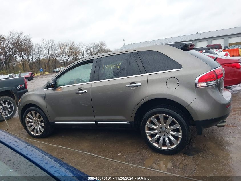 2012 Lincoln Mkx VIN: 2LMDJ8JK5CBL07437 Lot: 40870181