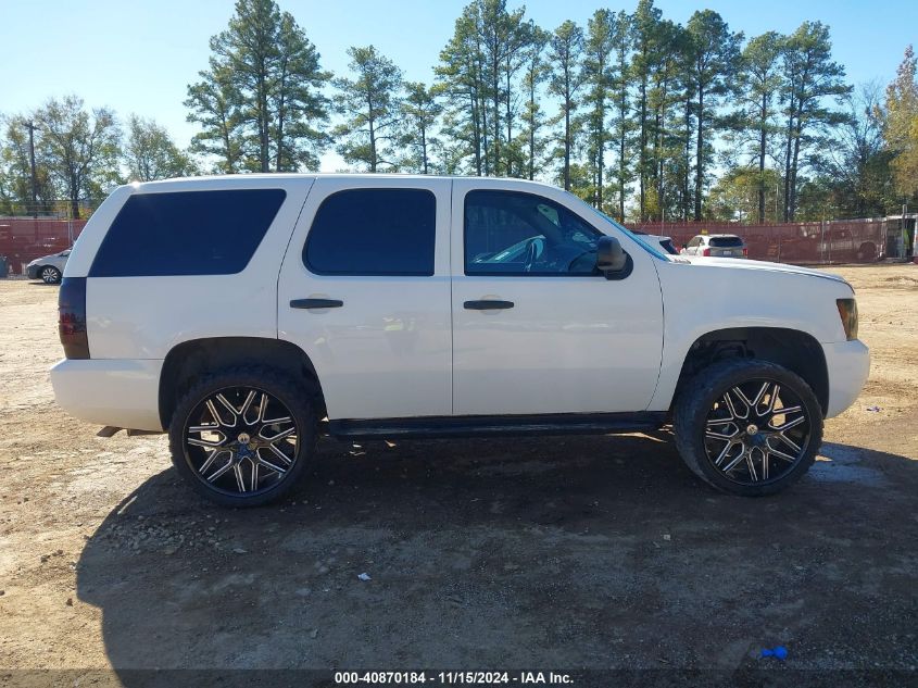 2012 Chevrolet Tahoe Commercial Fleet VIN: 1GNLC2E07CR322621 Lot: 40870184