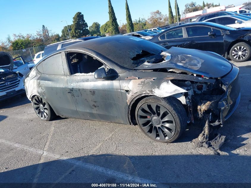 2022 TESLA MODEL Y PERFORMANCE DUAL MOTOR ALL-WHEEL DRIVE - 7SAYGDEF4NF460647