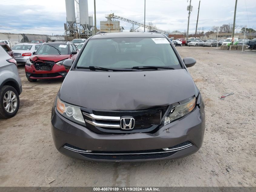 2014 Honda Odyssey Ex-L VIN: 5FNRL5H66EB082653 Lot: 40870189