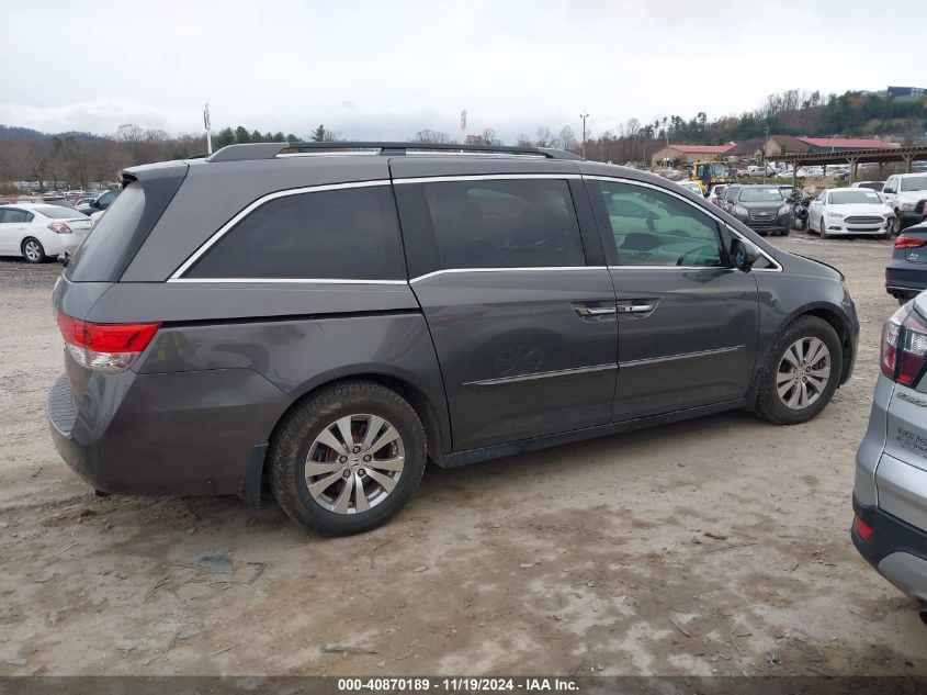 2014 Honda Odyssey Ex-L VIN: 5FNRL5H66EB082653 Lot: 40870189