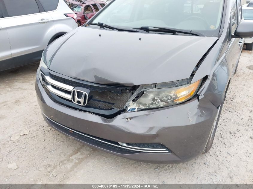 2014 Honda Odyssey Ex-L VIN: 5FNRL5H66EB082653 Lot: 40870189