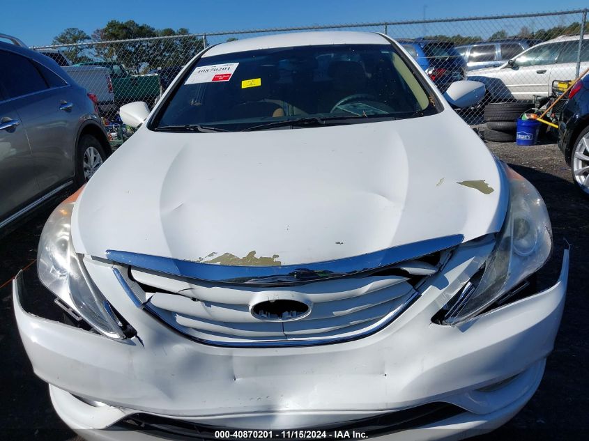 2013 Hyundai Sonata Gls VIN: 5NPEB4AC0DH729771 Lot: 40870201