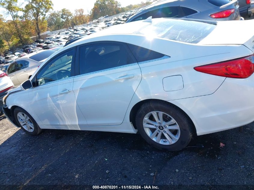 2013 Hyundai Sonata Gls VIN: 5NPEB4AC0DH729771 Lot: 40870201