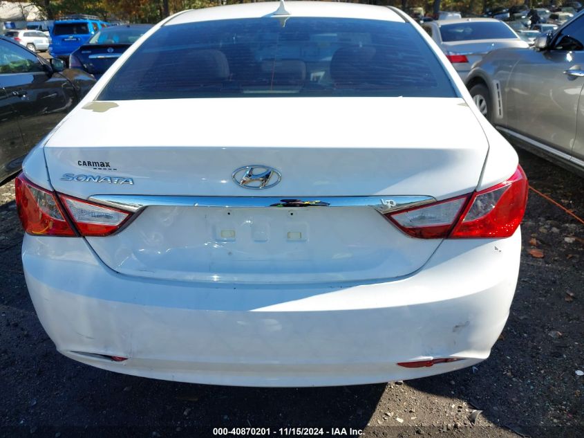 2013 Hyundai Sonata Gls VIN: 5NPEB4AC0DH729771 Lot: 40870201