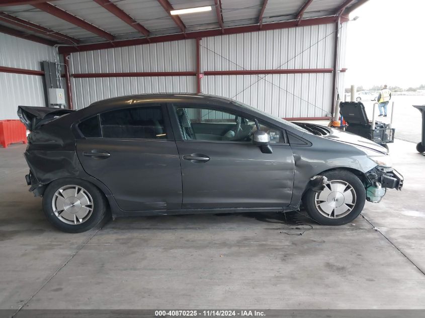 2013 Honda Civic Hf VIN: 2HGFB2F63DH547018 Lot: 40870225