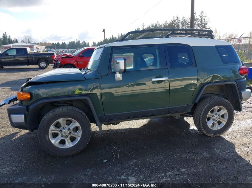 2012 Toyota Fj Cruiser VIN: JTEBU4BF2CK132185 Lot: 40870233