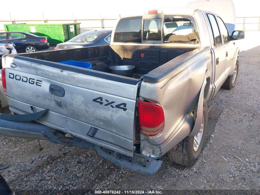 2002 Dodge Dakota Sport VIN: 1B7HG38N22S562652 Lot: 40870242