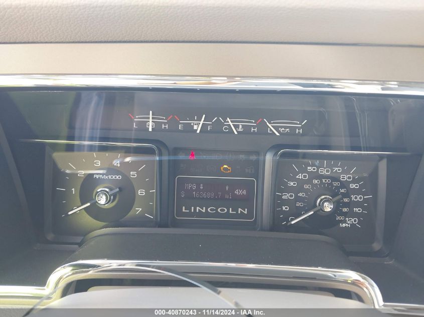 2012 Lincoln Navigator VIN: 5LMJJ2J58CEL00117 Lot: 40870243