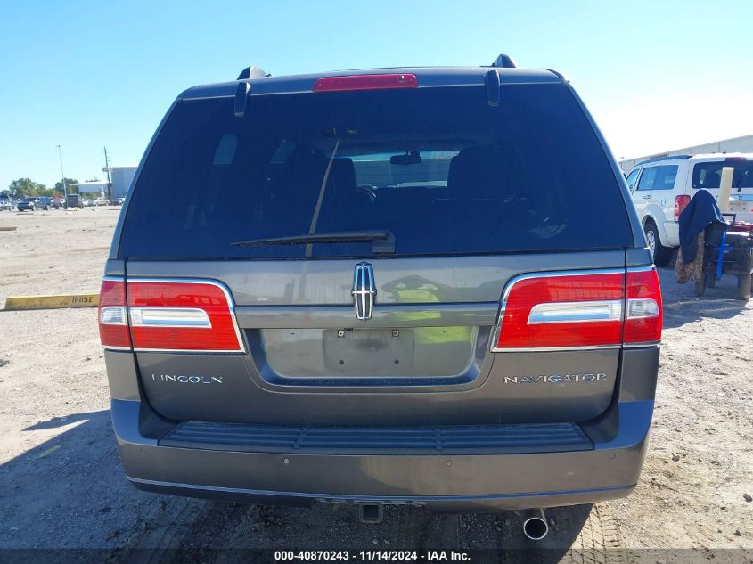 2012 Lincoln Navigator VIN: 5LMJJ2J58CEL00117 Lot: 40870243