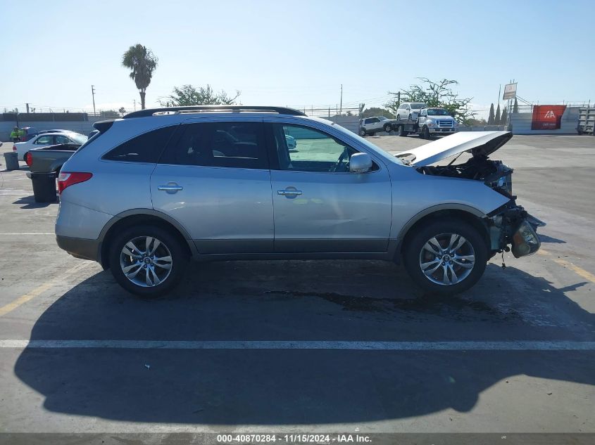 2012 Hyundai Veracruz Limited VIN: KM8NU4CC2CU201415 Lot: 40870284