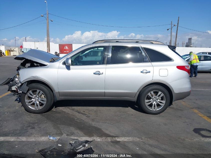 2012 Hyundai Veracruz Limited VIN: KM8NU4CC2CU201415 Lot: 40870284