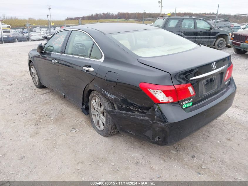 2007 Lexus Es 350 VIN: JTHBJ46G272030616 Lot: 40870315