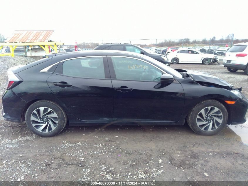 2019 Honda Civic Lx VIN: SHHFK7H38KU411810 Lot: 40870330