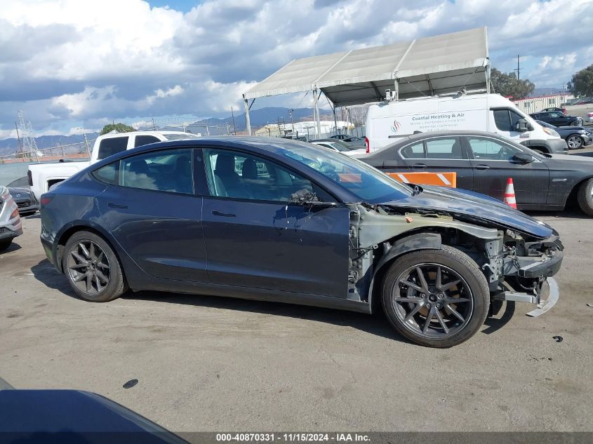 2021 Tesla Model 3 Long Range Dual Motor All-Wheel Drive VIN: 5YJ3E1EB9MF071266 Lot: 40870331