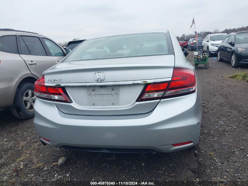 2013 Honda Civic Ex VIN: 19XFB2F86DE000143 Lot: 40870340