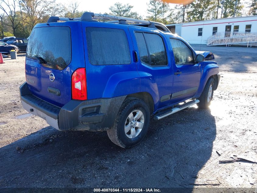 2012 Nissan Xterra S VIN: 5N1AN0NU7CC520499 Lot: 40870344