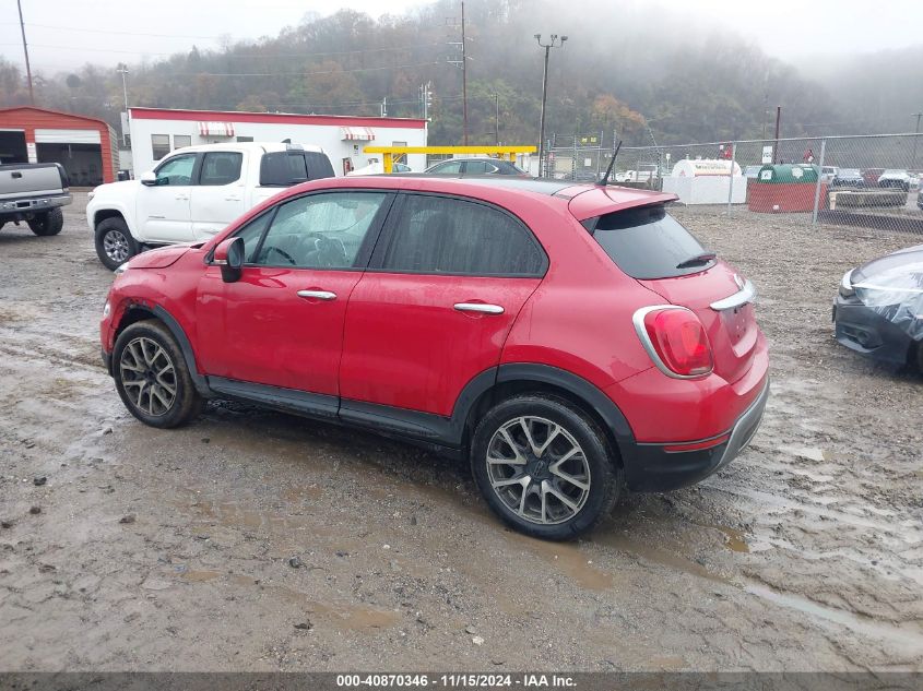 2016 Fiat 500X Trekking Plus VIN: ZFBCFYET0GP492840 Lot: 40870346