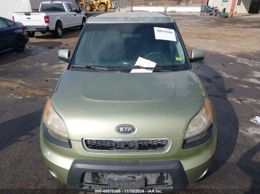 2011 Kia Soul + VIN: KNDJT2A21B7330263 Lot: 40870368