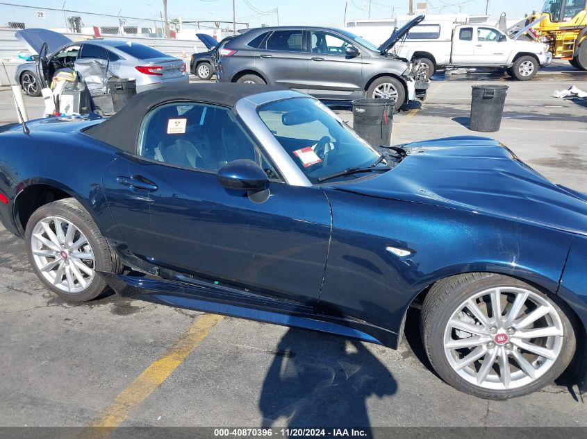 2019 Fiat 124 Spider Lusso VIN: JC1NFAEK5K0141568 Lot: 40870396