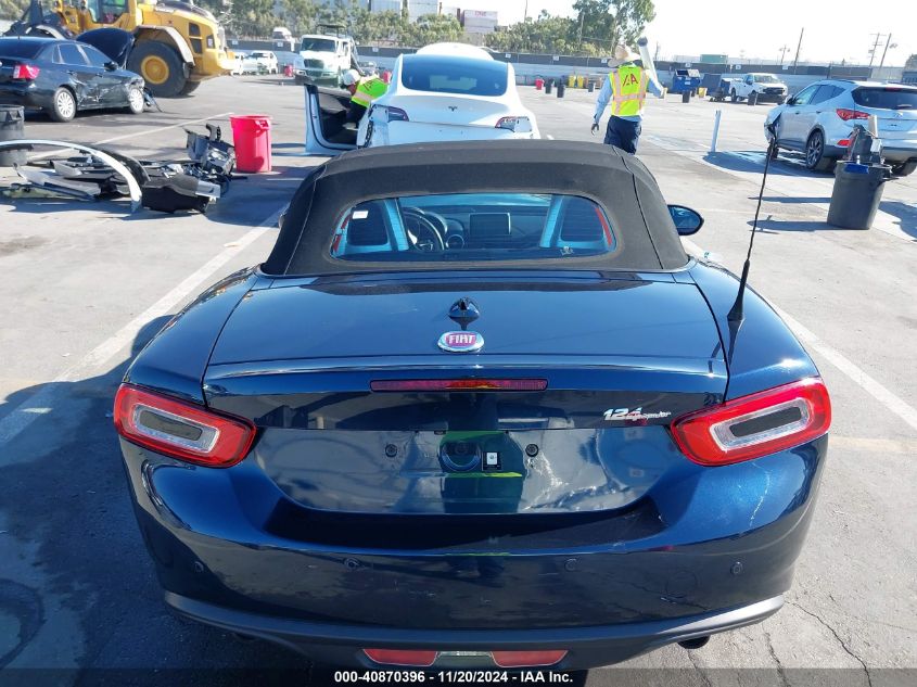 2019 Fiat 124 Spider Lusso VIN: JC1NFAEK5K0141568 Lot: 40870396